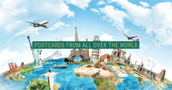 Receive Postcards From All Over The World: Kuwait, Qatar, United Arab Emirates, Bahrain, Cyprus, Northern Cyprus (Turkey)